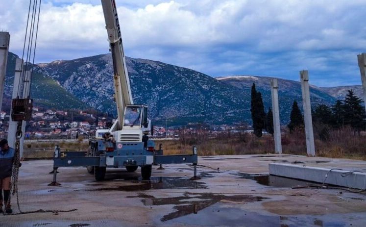 Novi veliki projekat u Mostaru: Gradi se sportska dvorana, ovo su prve fotografije lokacije