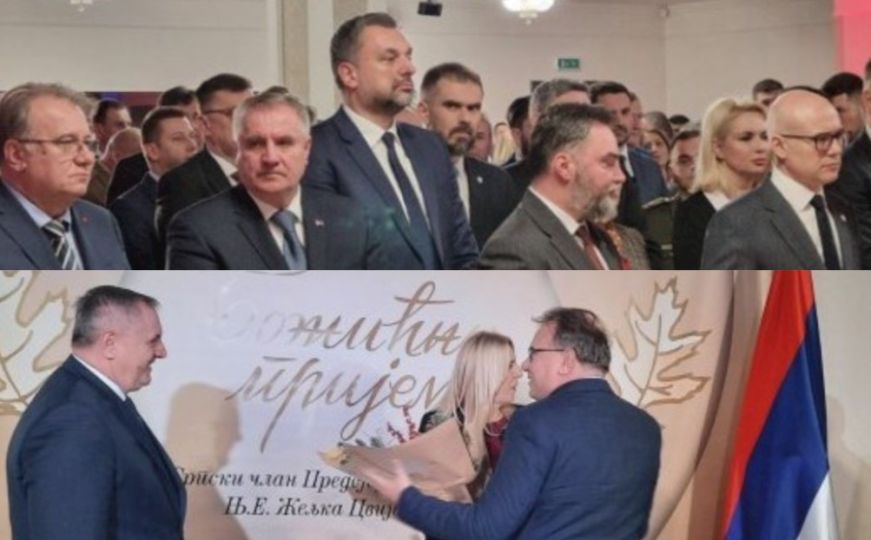 Cvijanović u I. Sarajevu organizovala božićni prijem: Stigli Konaković, Nikšić, Sattler, Dodik...