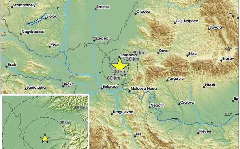 Zemljotres u blizini Srbije: 'Osjetila se buka, poput neke tutnjave i krevet mi se pomijerao'