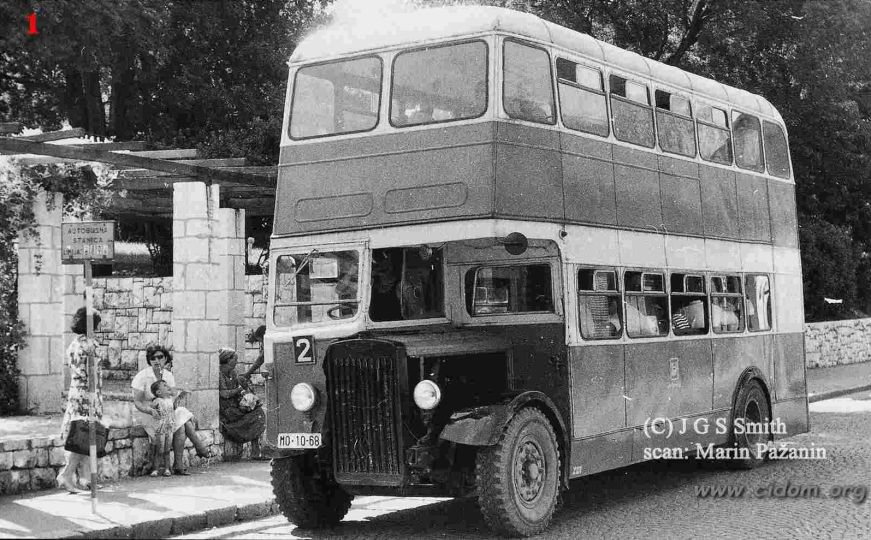 Ko se sjeća ovog remek-djela? Priča o 'Londoncu' - prvom dvospratnom autobusu u Mostaru