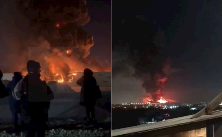Apokaliptične scene iz ruskog grada: Stotine vatrogasaca na terenu