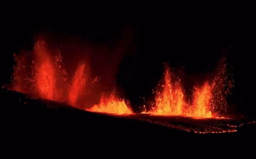 Objavljeni snimci: Ponovo eruptirao vulkan na Islandu, naređena evakuacija 4.000 ljudi