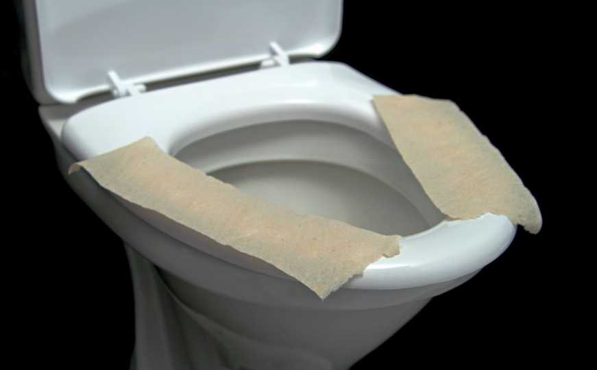 Veliko 'Ne': Evo zašto ne biste trebali stavljati papir na dasku WC školjke