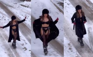 Hana prošetala po snijegu u Alpama pa raskopčala kaput, fanovi očarani: ‘Sve se zapalilo...‘