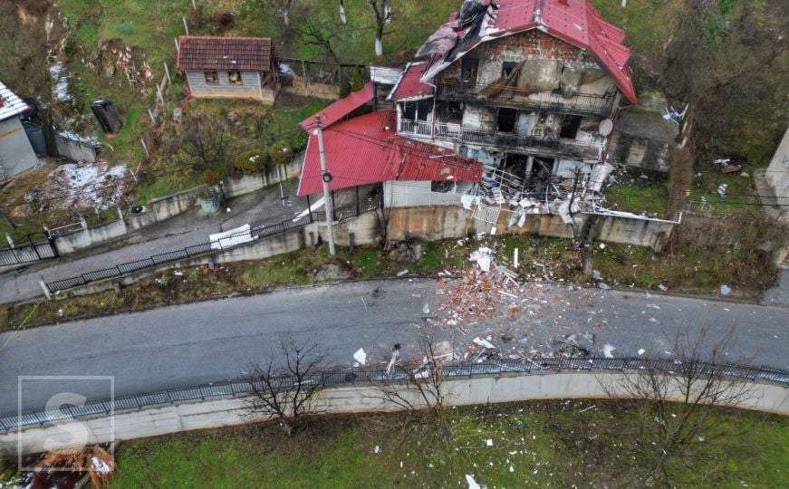 Potresni prizori nakon tragedije u Binježevu: Fotografije dronom otkrivaju silinu eksplozije