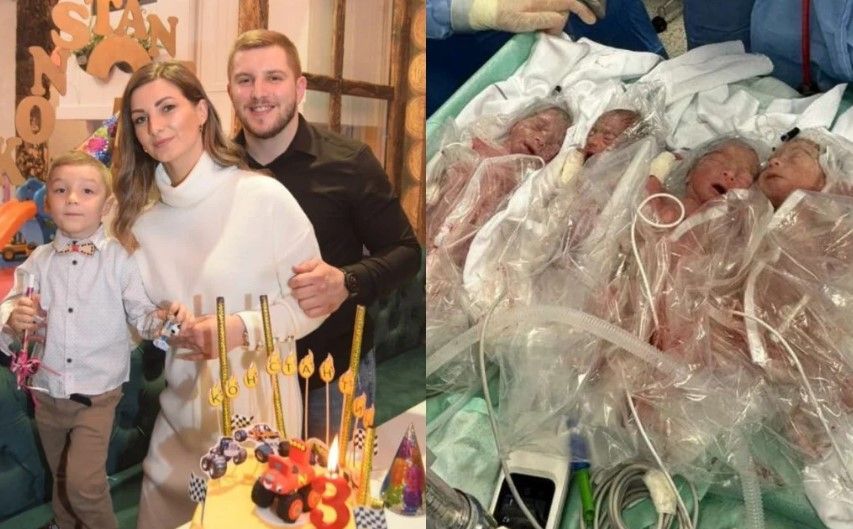 Majka iz BiH koja je rodila četvorke otkrila kako su bebe: Evo šta sada očekuje sretnu porodicu
