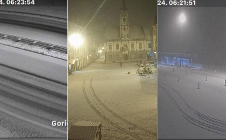 Stigla velika promjena vremena u bh. susjedstvo: Kada dolazi snijeg u BiH?