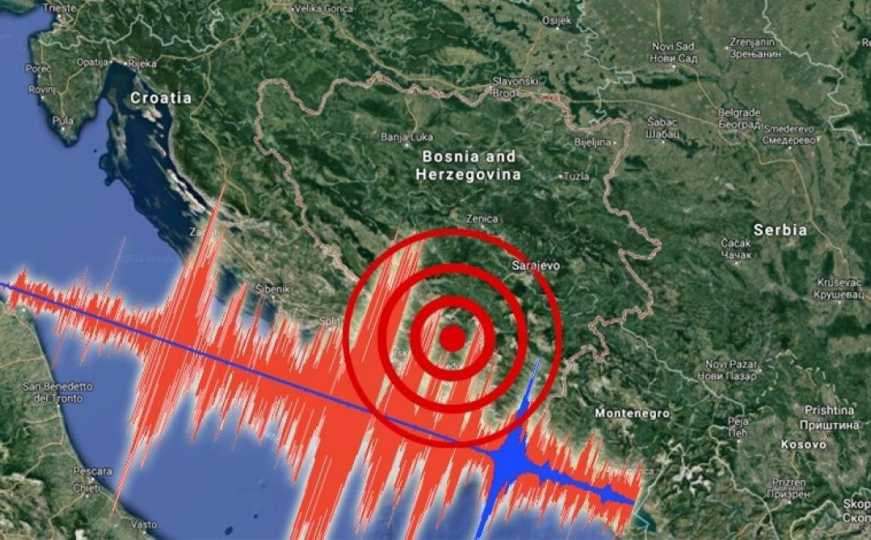 Zemljotres zatresao BiH: "Prvo se čuo zvuk, a onda je dobro zadrmalo"