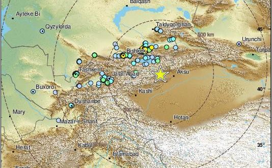 Snažan zemljotres  jačine 7.0 pogodio granicu Kine i Kirgistana: Osjetio se i u susjednim zemljama