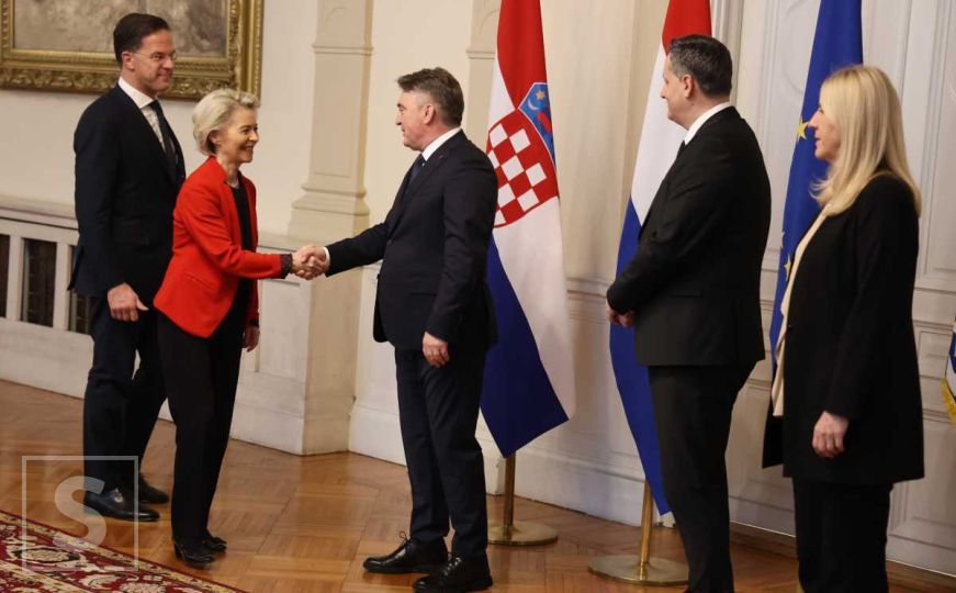 Zastava Hrvatske je tu, a premijera nema: Zašto se Plenković nije pojavio u Predsjedništvu BiH?