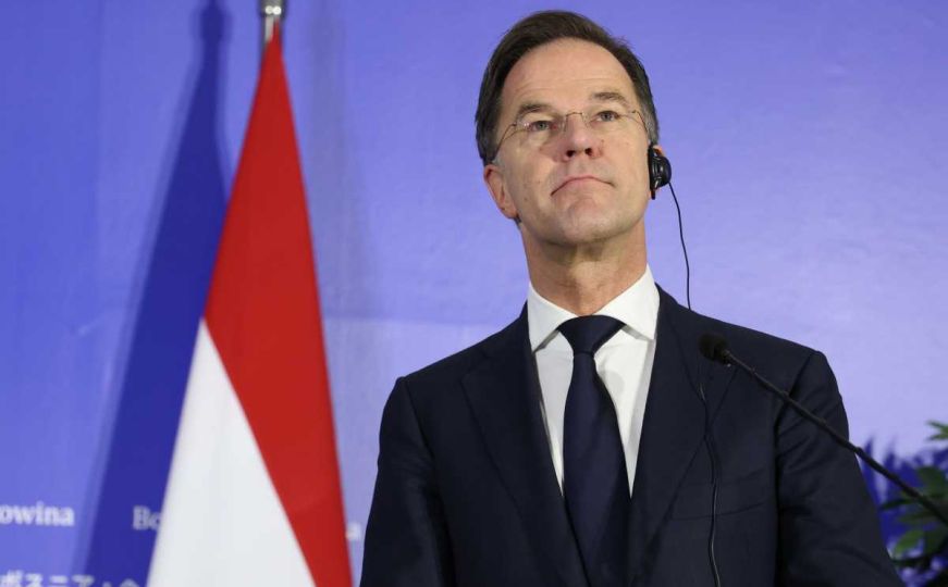 Nizozemski premijer Mark Rutte: "BiH nije sama, tu smo da pomognemo"