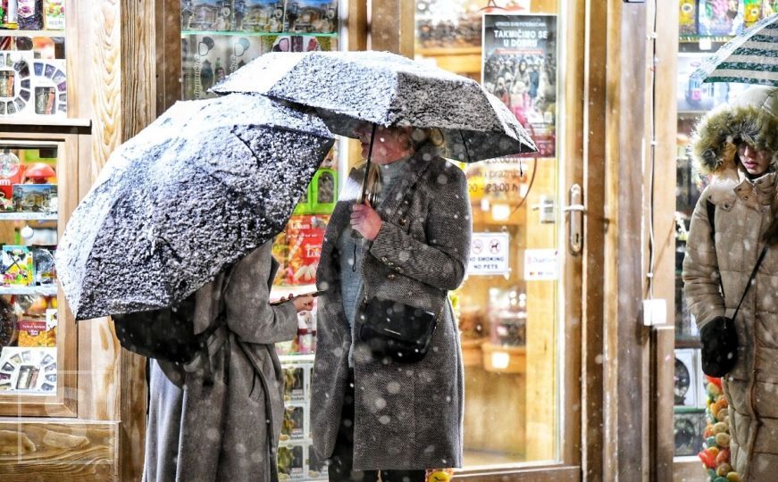Stiže naoblačenje u BiH, kiša i susnježica u najavi: Evo kakvo nas vrijeme očekuje do kraja januara