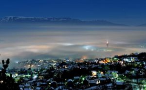 Magla guta Sarajevo: Pogledajte kako je grad izgledao u ranim jutarnjim satima