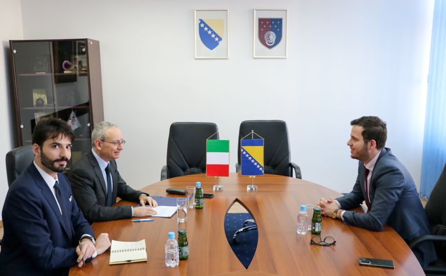 Nihad Uk i Marco di Ruzza održali sastanak: Čekaju se nove aviolinije iz Sarajeva za Italiju?