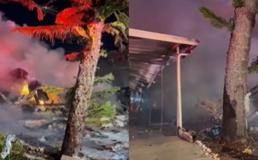 Užas na Floridi: Avion pao na naselje kamp kućica, ima poginulih