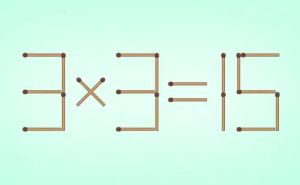 Matematička mozgalica: Koju šibicu treba pomjeriti kako bi jednačina bila tačna?