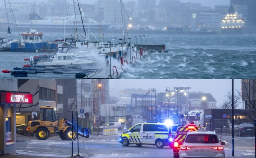 Razorna oluja pogodila sjever Europe: Autobus odletio s ceste, prozori hotela razneseni