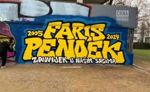Napravljen mural u znak sjećanja na Farisa Pendeka