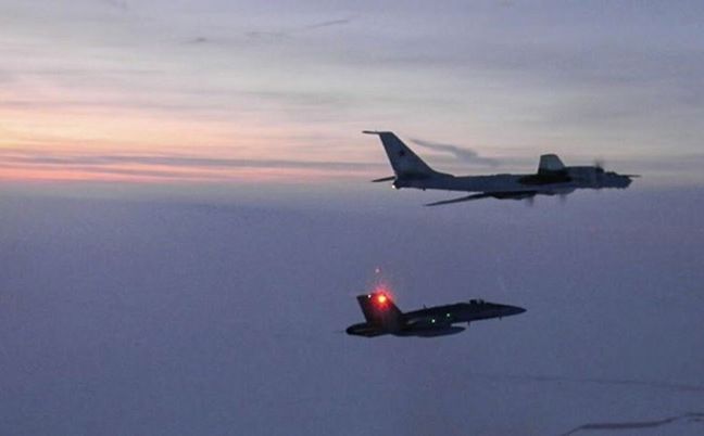 Ruski vojni avioni uočeni iznad Aljaske