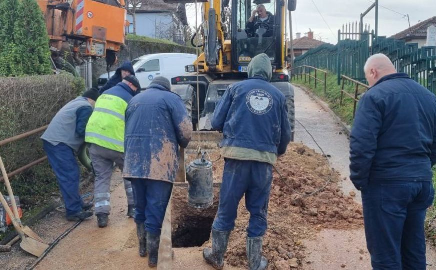 Radnici ViK-a na terenu: Mogući prekidi u vodosnabdijevanju u ovim sarajevskim ulicama