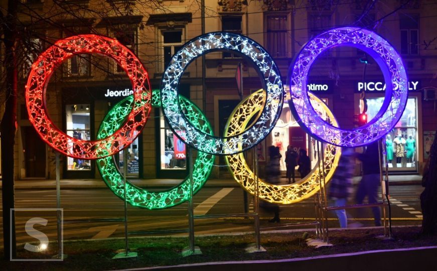 Olimpijski krugovi u centru Sarajeva: Jeste li se već fotografisali?