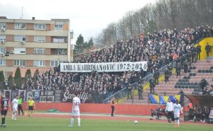 Ljudski gest Hordi zla: Navijači Sarajeva podigli parolu u čast Amre Kahrimanović