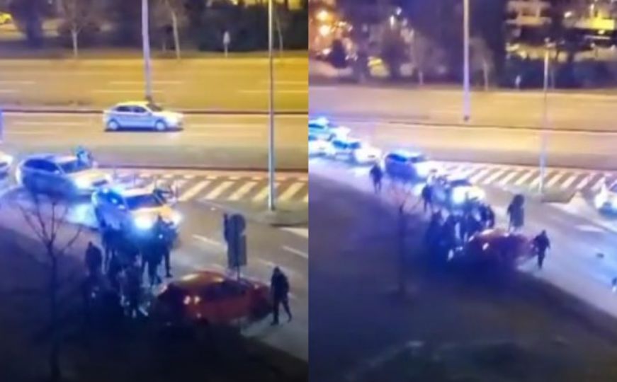 Scena kao iz filmova: Pogledajte kako je policija u Zagrebu uhapsila vozača u bijegu