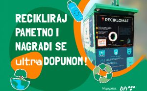 Nagrađivanje Ultra kreditom za odlaganje otpadne ambalaže u reciklomate u Sarajevu