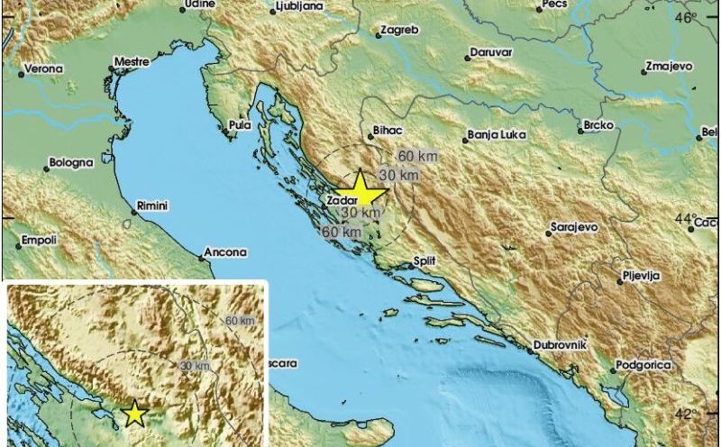 Opet zemljotres u Hrvatskoj: 'Skočila sam, bome je treslo!'