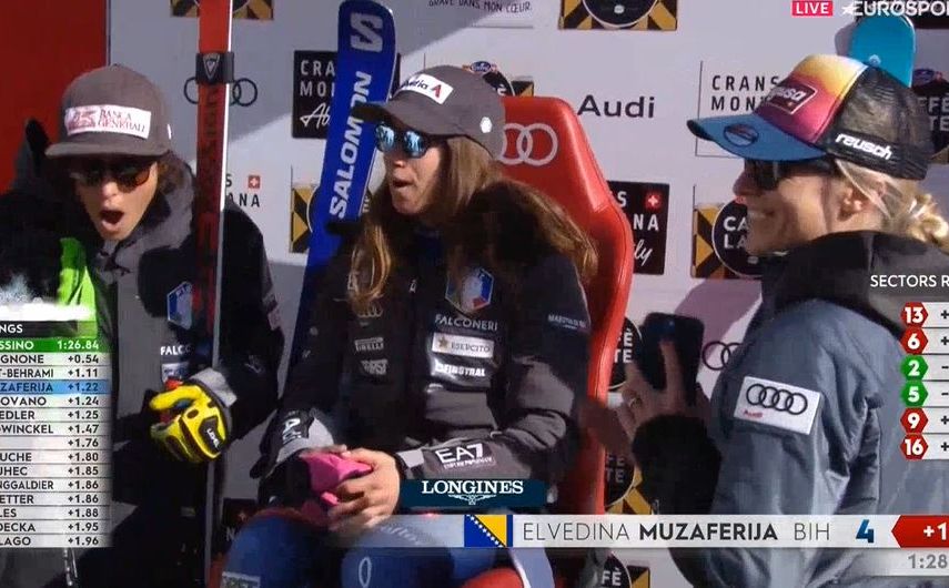 Elvedina Muzaferija šokirala komentatora, ali i pobjednicu: Pogledajte sjajnu utrku bh. skijašice