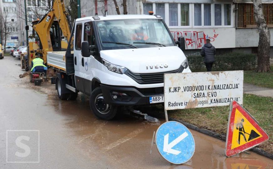 Vodovod objavio spisak: 25 sarajevskih ulica danas bi moglo ostati bez vode