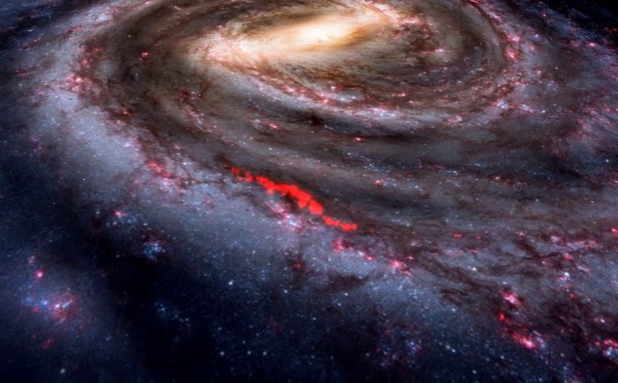 Naučnici ne znaju o čemu je riječ: Misteriozna struktura u našoj galaksiji pomjera se poput zmije