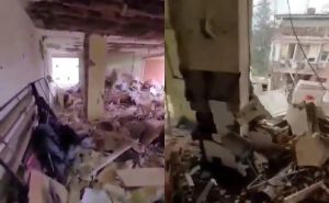 Stravični prizori: Eksplozija devastirala zgradu, žena od siline detonacije izletjela s terase