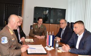Ministar Nešić se sastao sa komandantom EUFOR-a u BiH: Očekuje se visok nivo saradnje