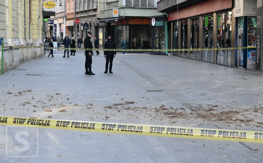 Novi detalji nakon pada fasade u Sarajevu: Poznato gdje se nalazi povrijeđena žena