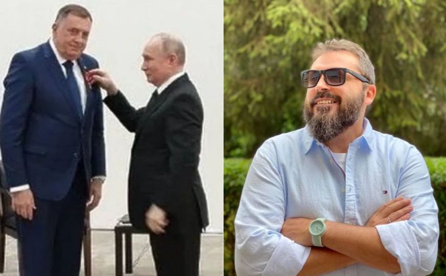 Urnebesni Dragan Bursać o susretu Dodika i Putina: "Jeste li sigurni da vam je medvjed prepariran?"