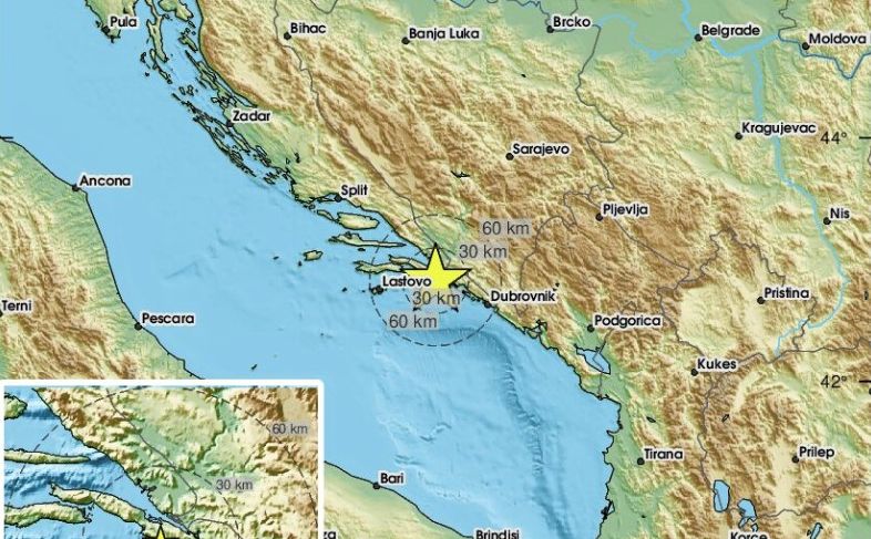 Novi zemljotres u blizini granice BiH i Hrvatske probudio građane: "Drmalo je kratko"
