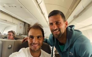 Iznenađujući susret u avionu: Fotografija Đokovića i Nadala koja je obišla svijet