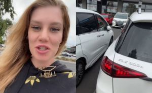 Ova mama je otkrila urnebesan trik kako da najlakše izađete iz automobila na uskom parkingu