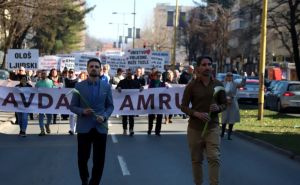 Počela nova mirna šetnja za ubijenu Amru Kahrimanović