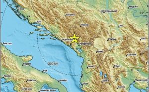 Tlo na Balkanu se nastavlja tresti: Zemljotres jutros zatresao Crnu Goru