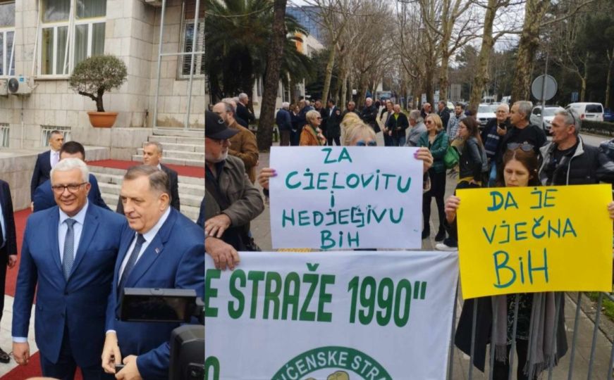 Dodik stigao u Crnu Goru i podigao tri prsta, Crnogorci poručili: "Mi ne dajemo podršku zločincima"