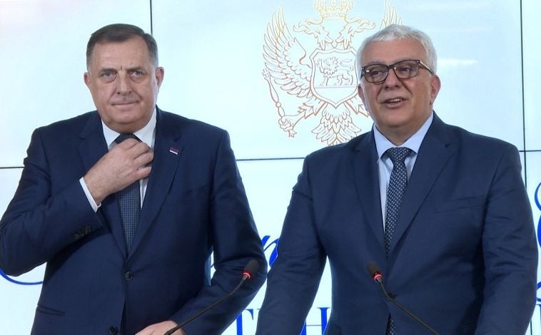Crnogoroski DPS traži smjenu Andrije Mandića: Razlog - posjeta Milorada Dodika