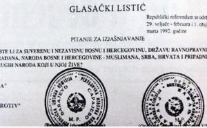 Podsjetnik na 1. mart: Šta je referendum i ko je sve priznao Bosnu i Hercegovinu