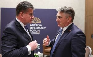 Sastali se Komšić i Lajčak: 'Otvaranje pregovora za članstvo BiH u EU je važan korak za našu zemlju'