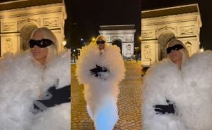 Sedmica mode u Parizu: Jelena Karleuša izašla na pistu, šetala s Ronaldovom ženom