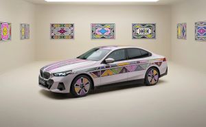Ovo je BMW i5 Flow Nostokana: Novi model među 'art' automobilima
