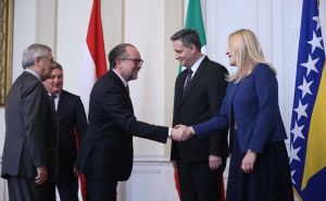 Ministri Italije i Austrije bili u Predsjedništvu BiH: Poznato šta je bila tema sastanka