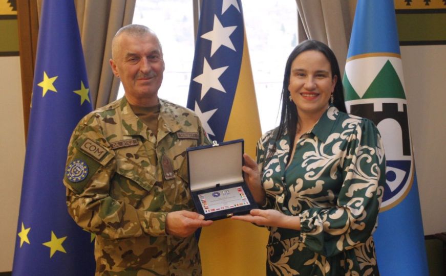Benjamina Karić se sastala sa generalmajorom EUFOR-a