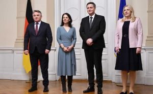 Annalena Baerbock sastala se sa članovima Predsjedništva BiH